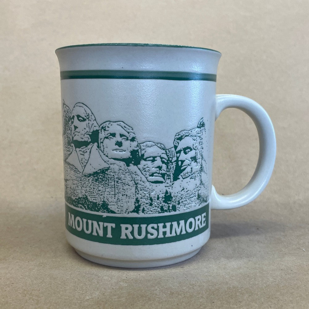 Mount Rushmore Embossed Stoneware Mug